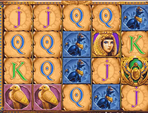 Bonus round in Eye of Cleopatra slot machine